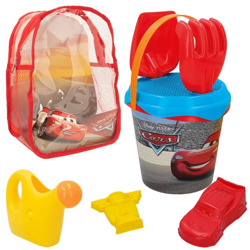 Juguetes Exterior Niños Cars - Set Playa con Mochila