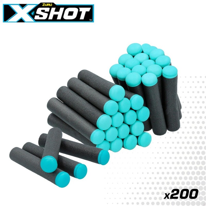 Juguetes Exterior Niños - Dardos Zuru X-Shot 200 Piezas
