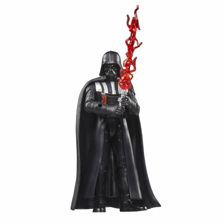 Detalle de la figura de acción Hasbro en color negro