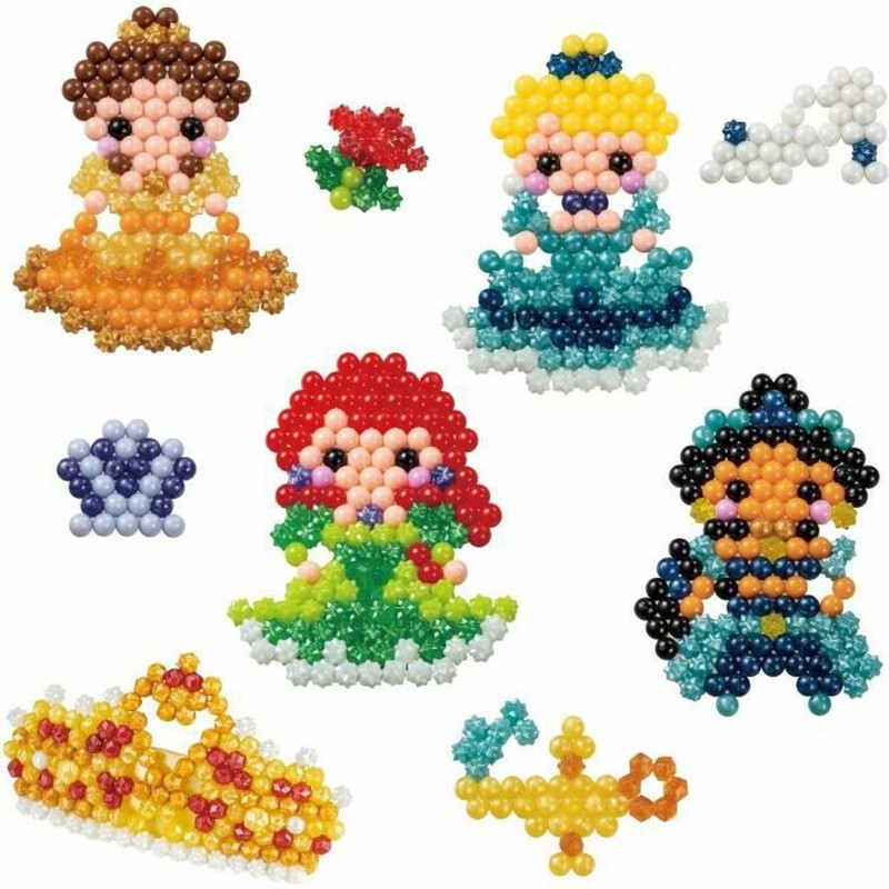 Manualidades Niños Aquabeads Princesas Disney Accesorios