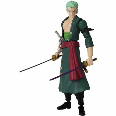 Figuras Acción Niños One Piece - Roronoa Zoro Articulada 17 cm