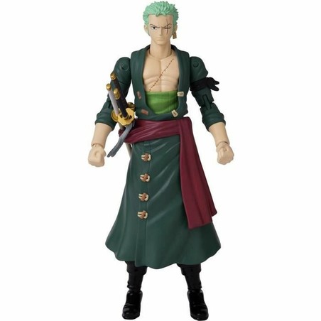 Figuras Acción Niños One Piece - Roronoa Zoro Articulada 17 cm
