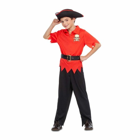 Disfraz Niños Pirata Rojo My Other Me (4 Piezas)