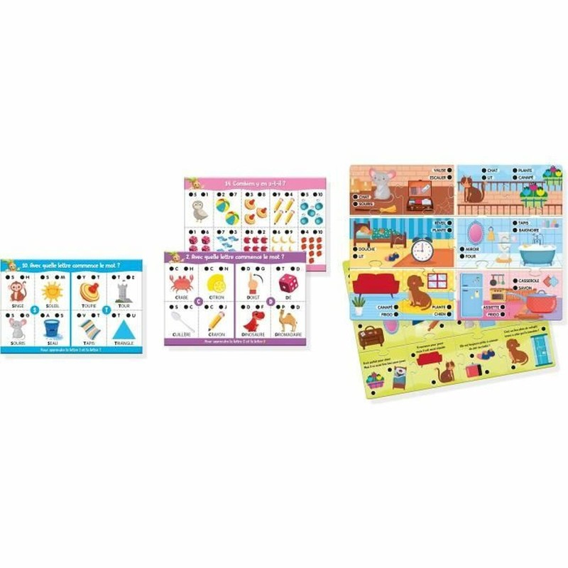 Juegos Mesa Niños Lisciani ABC et Premiers Mots Educativo Francés
