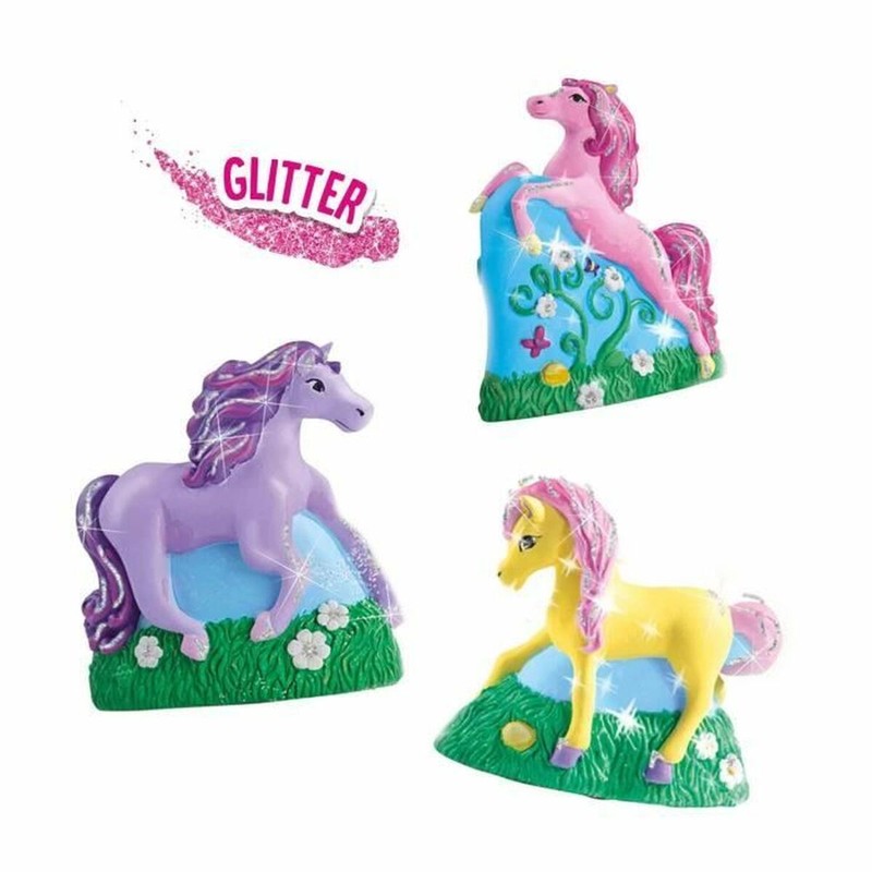 Manualidades Niños SES Creative Cast and Paint: Crea Caballos