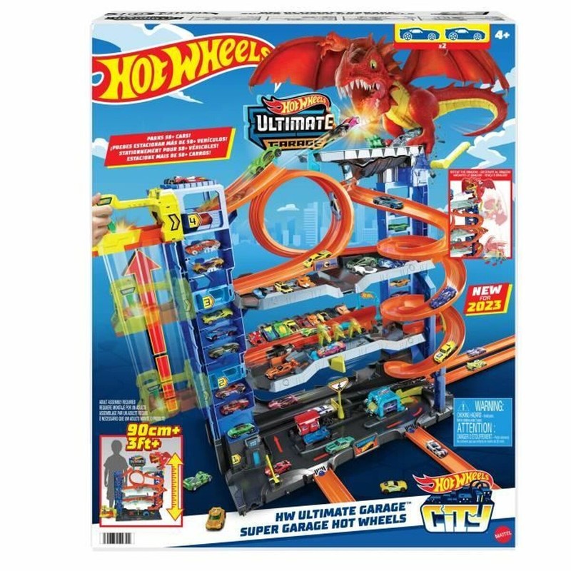 Coches Juguete Niños Hot Wheels Ultimate Garage - Pista Gigante