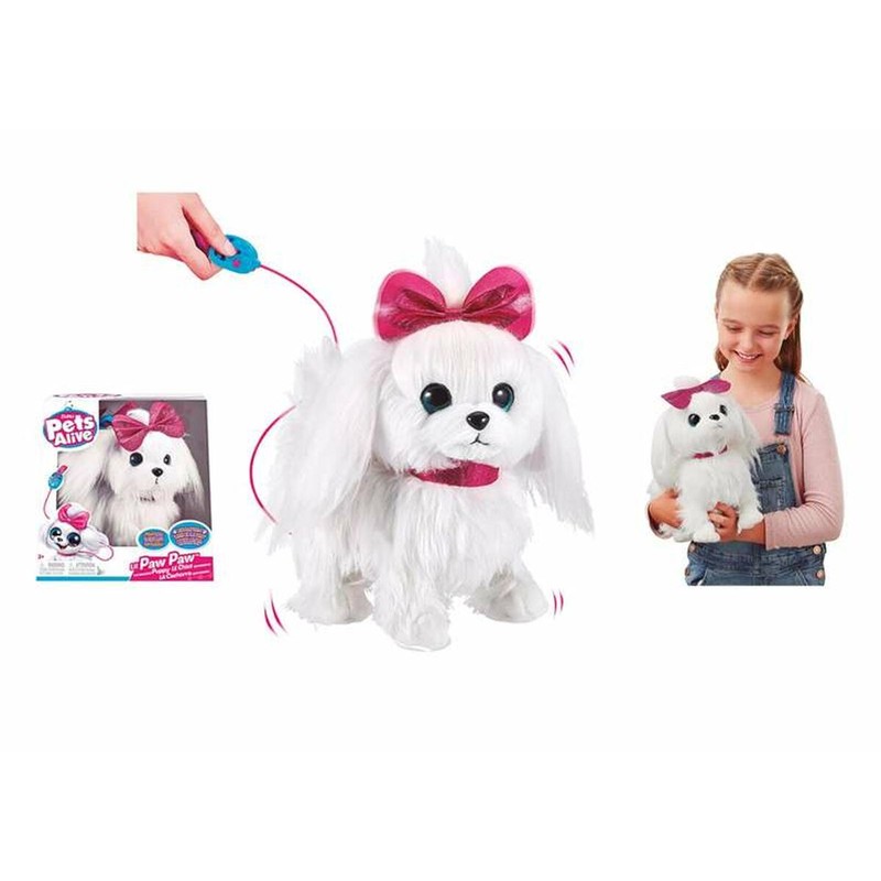 Juguetes Electrónicos Niños: Perro Interactivo Lil Paw Paw Puppy Pets Alive