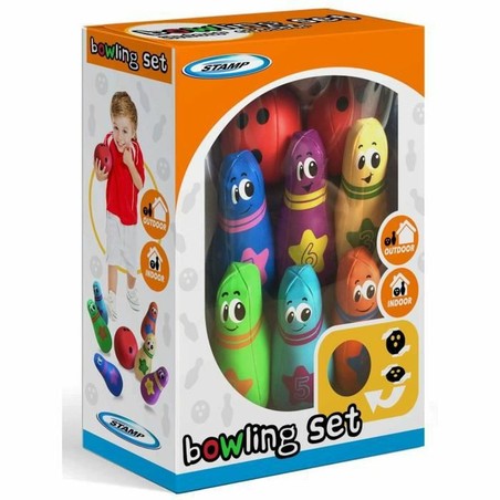 Juguetes Exterior Niños: Juego de Bolos Stamp Bowling Pack Divertido