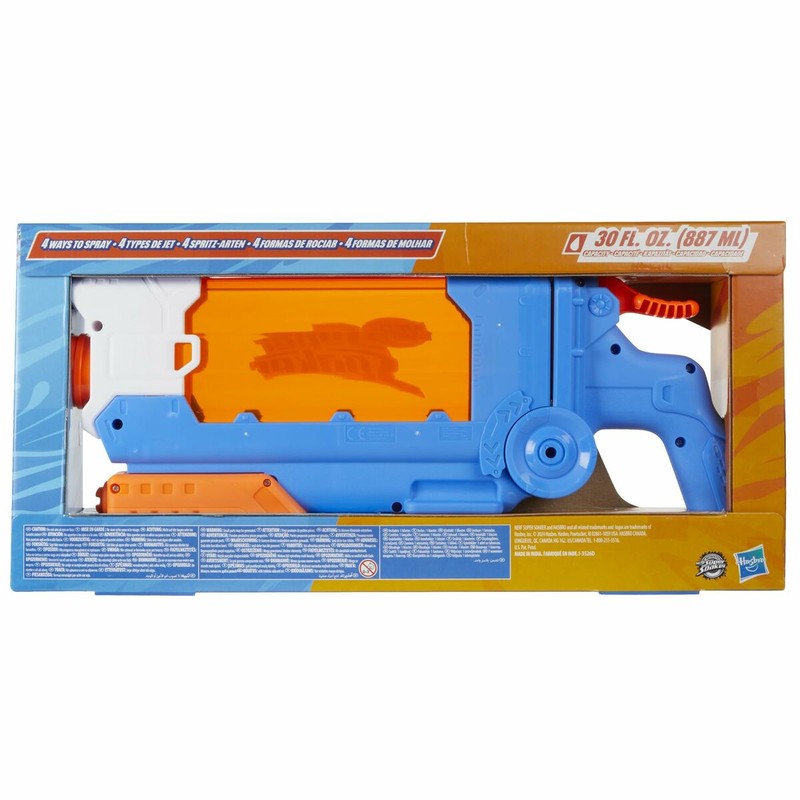 Juguetes Exterior Niños: Pistola Agua Nerf Super Soaker Flip