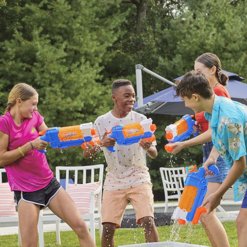 Juguetes Exterior Niños: Pistola Agua Nerf Super Soaker Flip