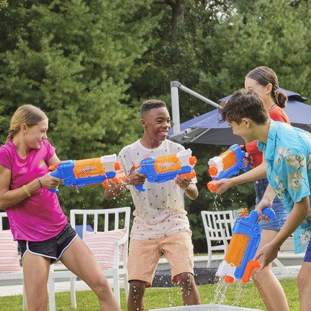 Juguetes Exterior Niños: Pistola Agua Nerf Super Soaker Flip