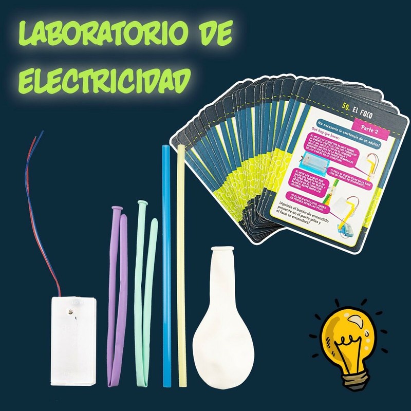 Juguetes Ciencia Niños Lisciani Electricidad - 50 Experimentos