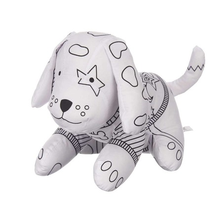 Manualidades Niños: Peluche Colorear Pincello Perro (8 Unidades)
