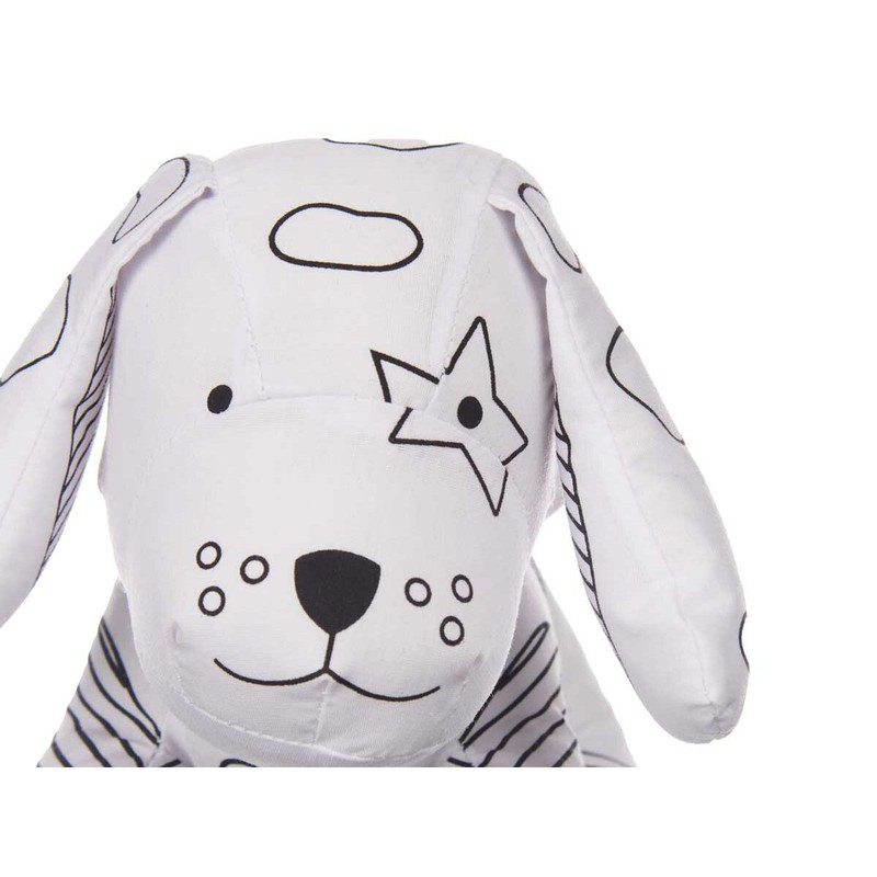 Manualidades Niños: Peluche Colorear Pincello Perro (8 Unidades)
