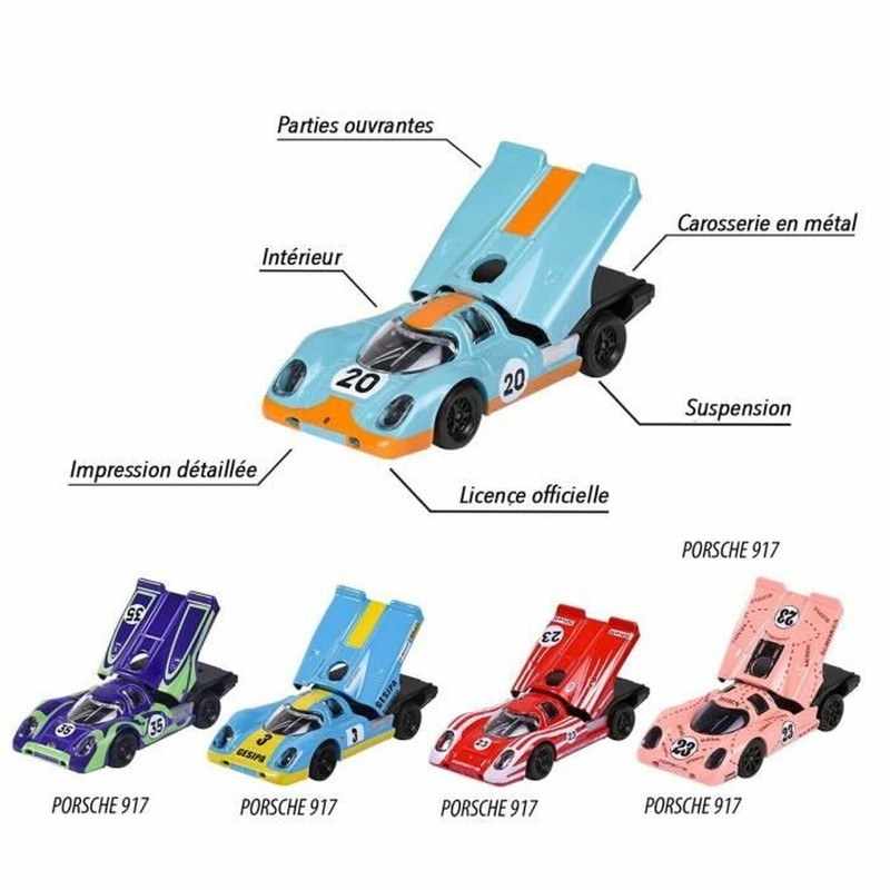 Coches Juguete Niños: Majorette Porsche 917 Giftpack
