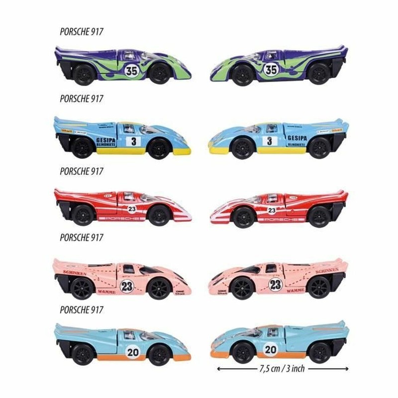 Coches Juguete Niños: Majorette Porsche 917 Giftpack