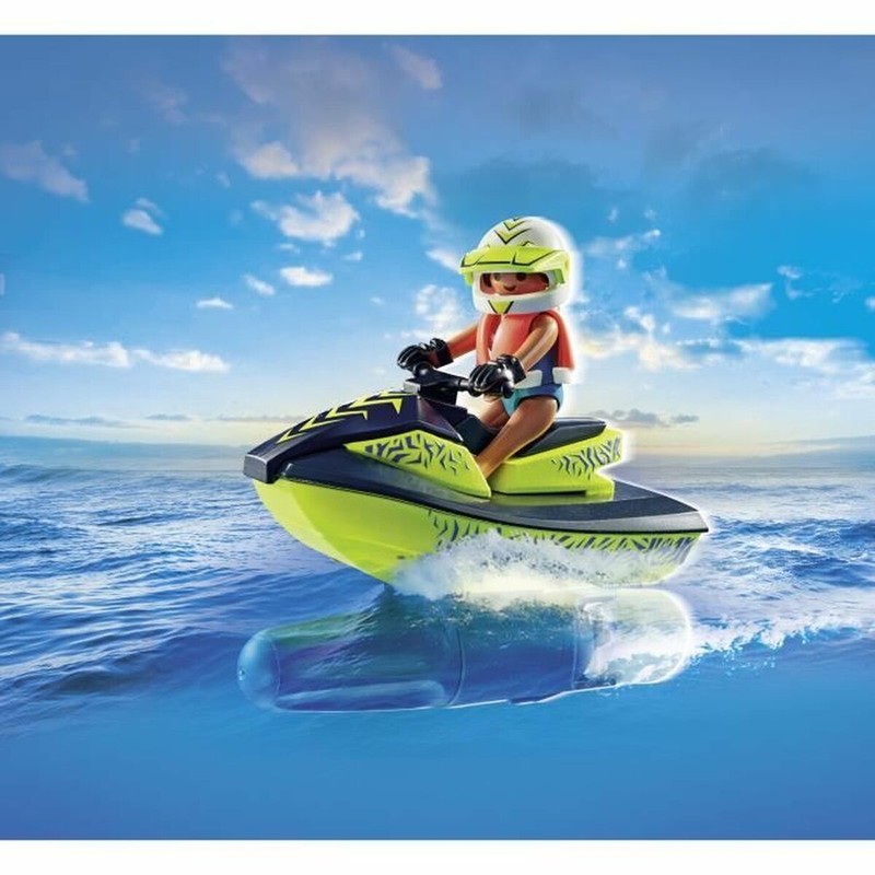 Figuras Acción Niños Playmobil 71464 Barco Bomberos