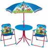 Juguetes Exterior Niños: Mesa y Sillas Fun House Pat Patrol con Sombrilla - Compra online en MegaJuguetes