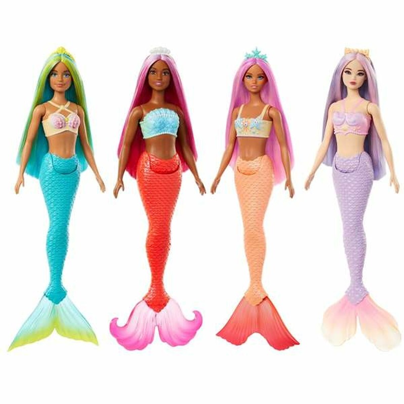 Muñecas Niñas: Barbie Sirena Mágica - Juguete Infantil