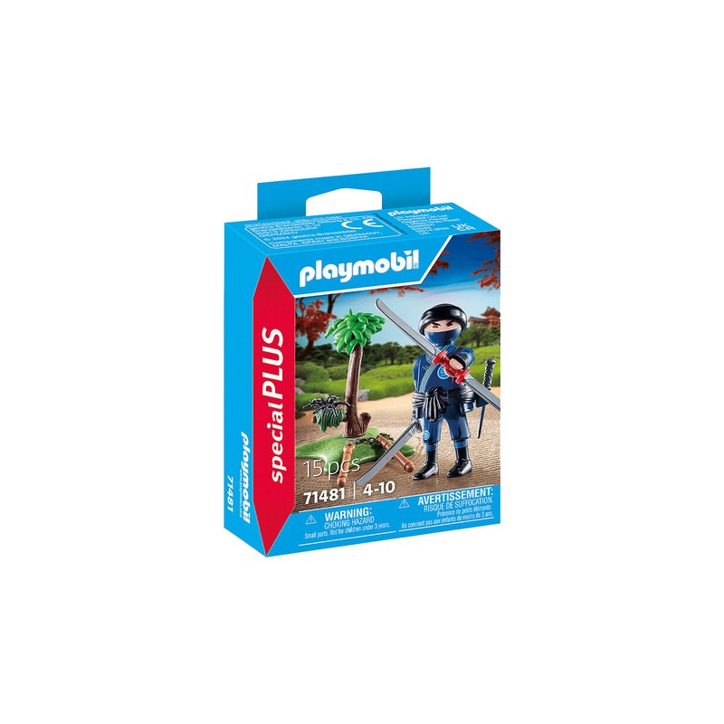 Figuras Acción Niños: Playset Playmobil Ninja 15 Piezas - Compra online en MegaJuguetes