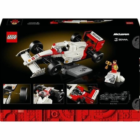Juguetes Construcción Niños: Lego McLaren MP4/4 Senna