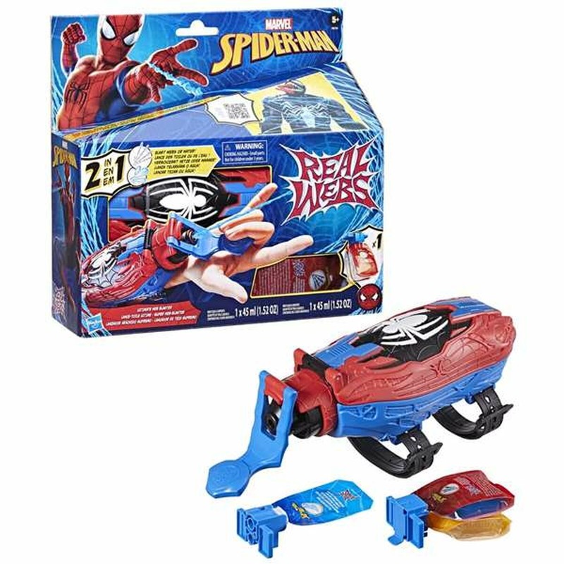 Disfraces Niños: Lanzador Spider-Man Telarañas Reales - Compra online en MegaJuguetes