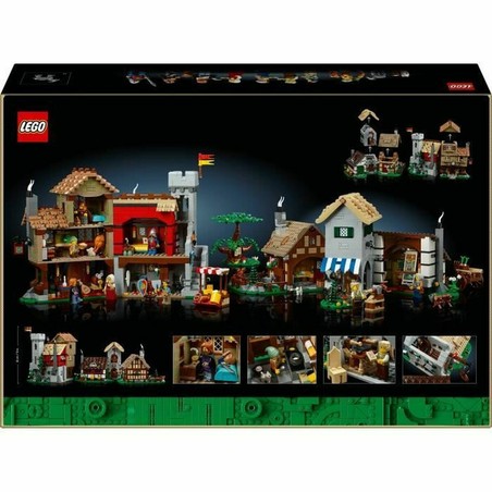 Lego Medieval Town Square 10332 – Set Construcción Adultos 3304 Piezas