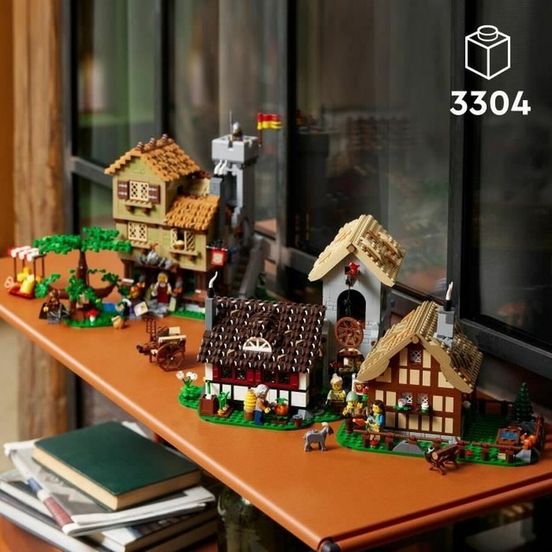 Lego Medieval Town Square 10332 – Set Construcción Adultos 3304 Piezas