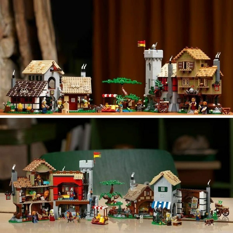 Lego Medieval Town Square 10332 – Set Construcción Adultos 3304 Piezas