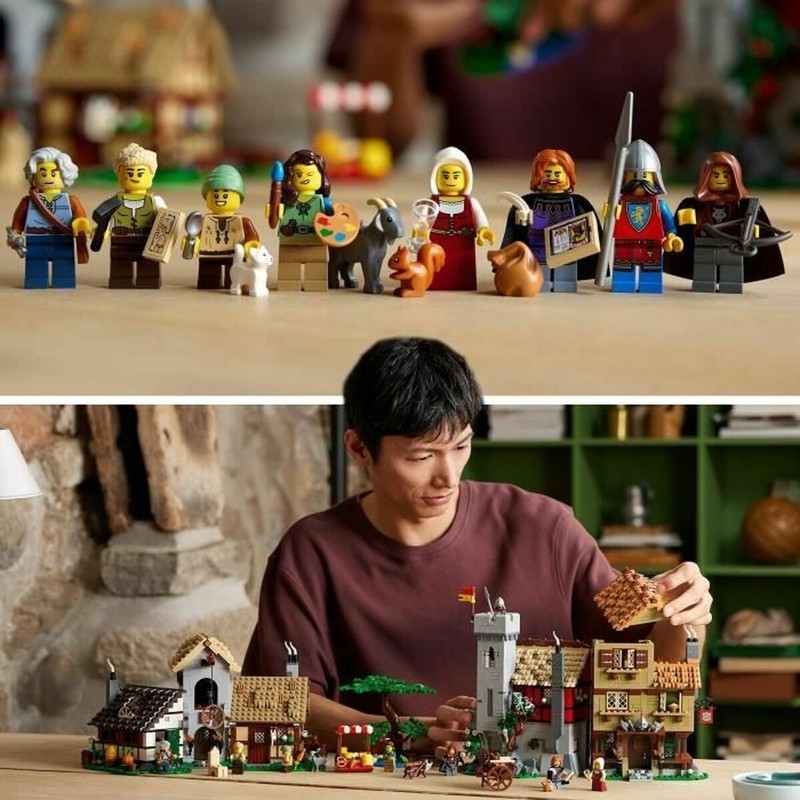 Lego Medieval Town Square 10332 – Set Construcción Adultos 3304 Piezas