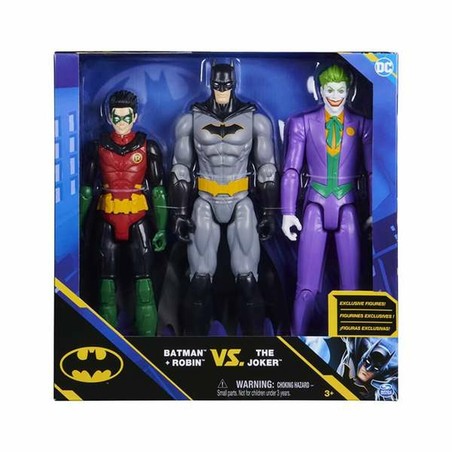 Figuras Acción Niños Batman - Set 3 Unidades 30cm