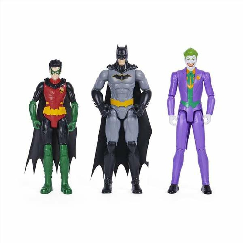 Figuras Acción Niños Batman - Set 3 Unidades 30cm
