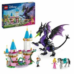 Juguetes Construcción Niños: Lego Disney Maléfica Dragón - Compra online en MegaJuguetes