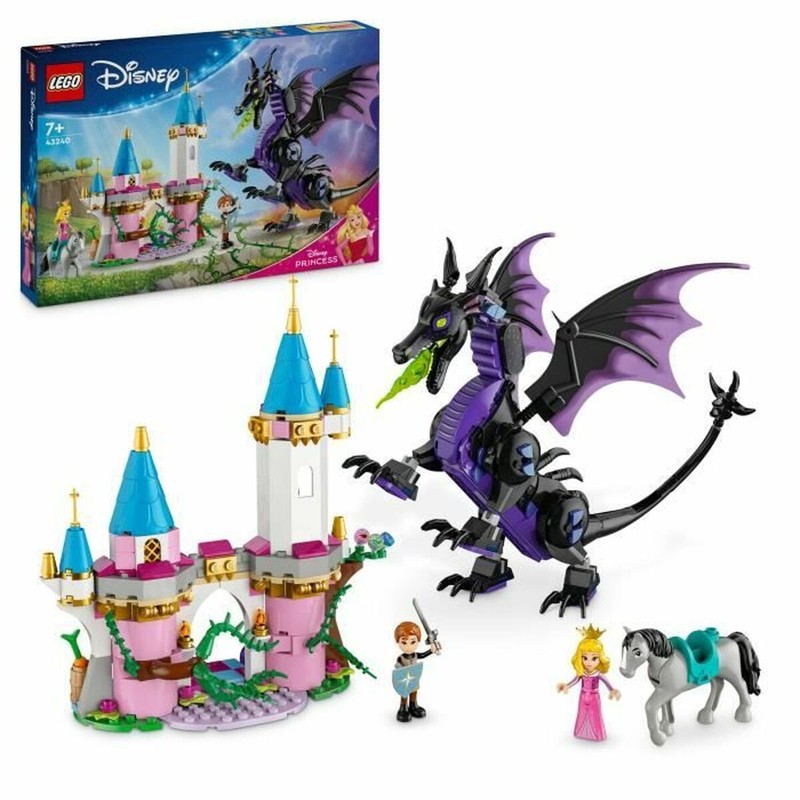 Juguetes Construcción Niños: Lego Disney Maléfica Dragón - Compra online en MegaJuguetes
