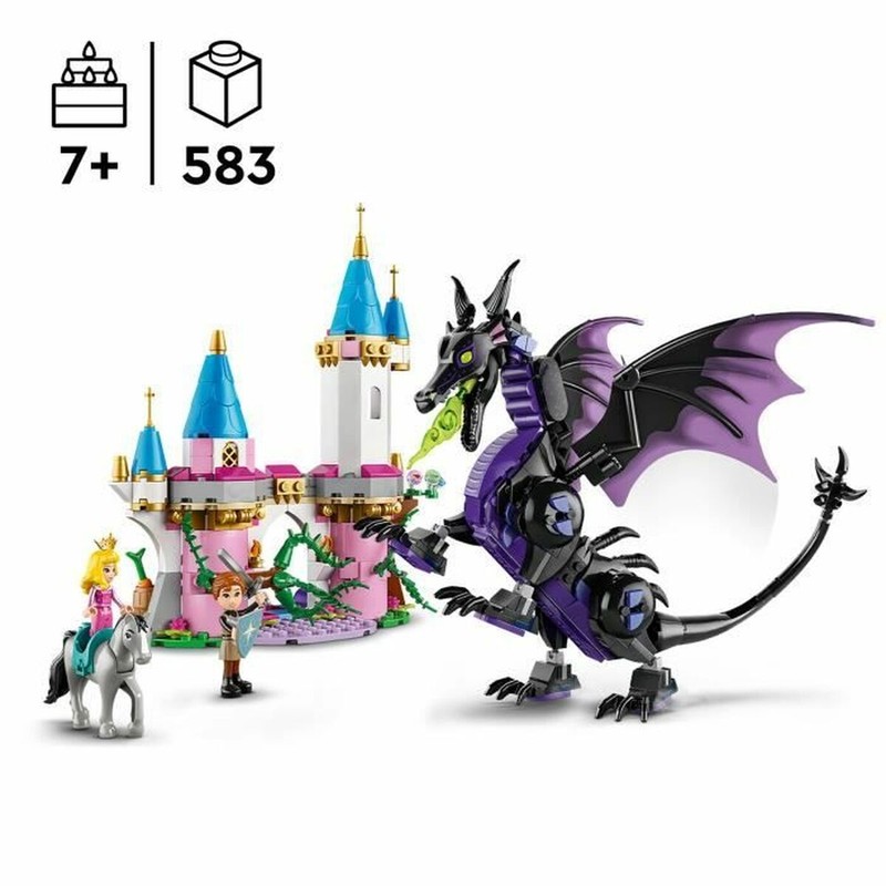 Juguetes Construcción Niños: Lego Disney Maléfica Dragón