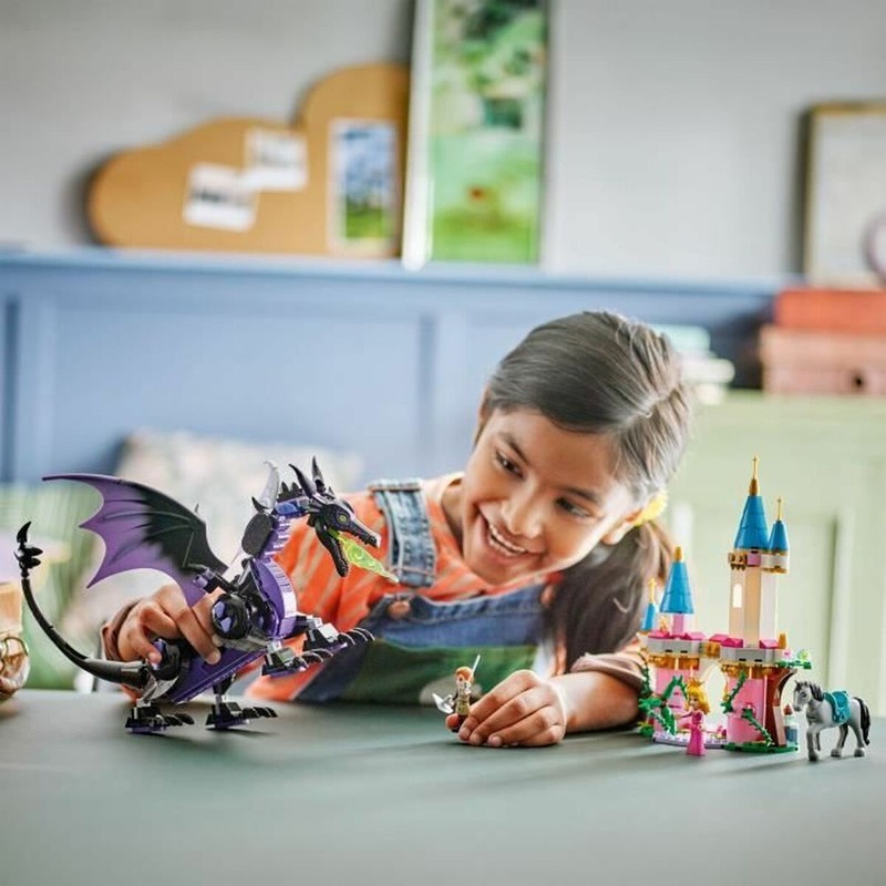Juguetes Construcción Niños: Lego Disney Maléfica Dragón