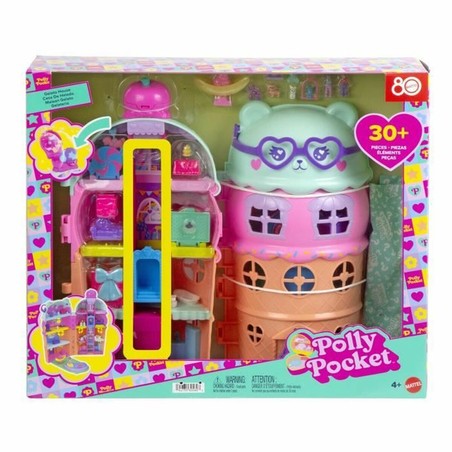 Figuras Acción Niños Polly Pocket Casa de Helado Divertida - Compra online en MegaJuguetes