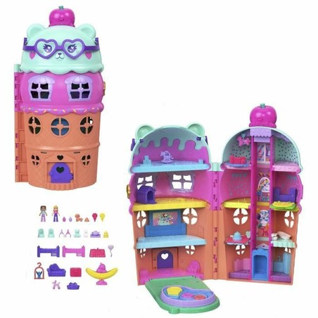 Figuras Acción Niños Polly Pocket Casa de Helado Divertida