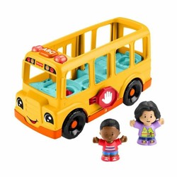 Figuras Acción Niños Fisher-Price Little People - Autobús Escolar Musical HYT03 - Compra online en MegaJuguetes
