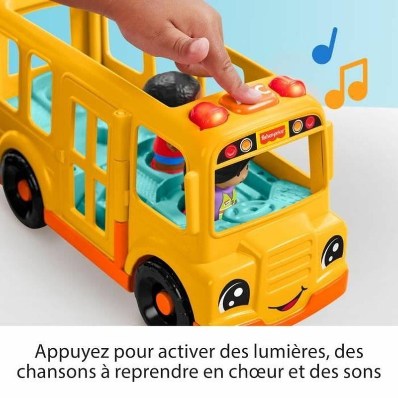 Figuras Acción Niños Fisher-Price Little People - Autobús Escolar Musical HYT03