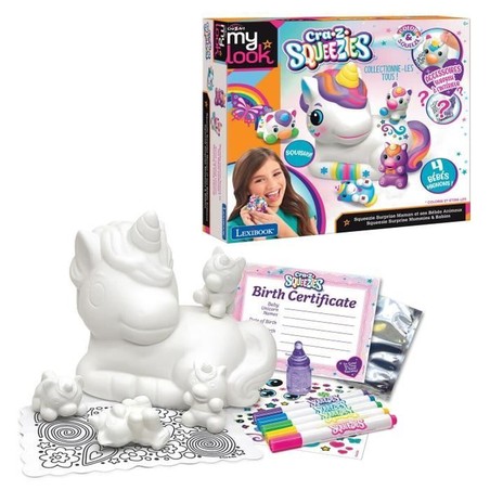 Manualidades Niños Lexibook - Kit Creativo de Arte y Juego - Compra online en MegaJuguetes