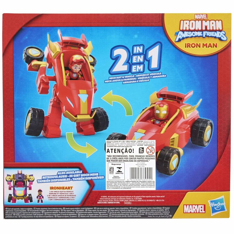 Muñeco articulado Hasbro para niños de 3 años