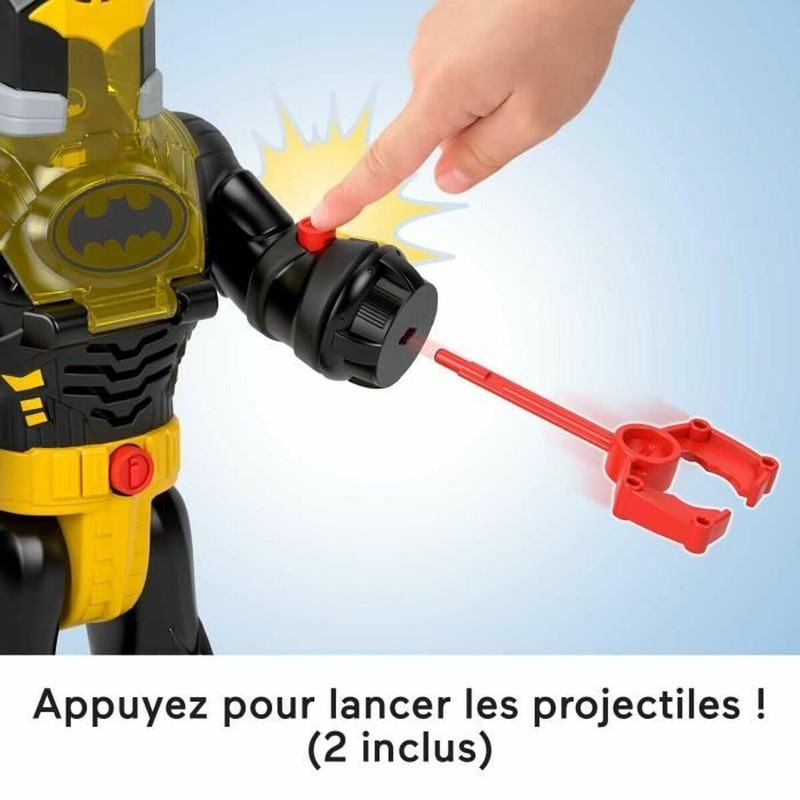 Figuras Acción Niños Imaginext Batman HYG31 con Robot