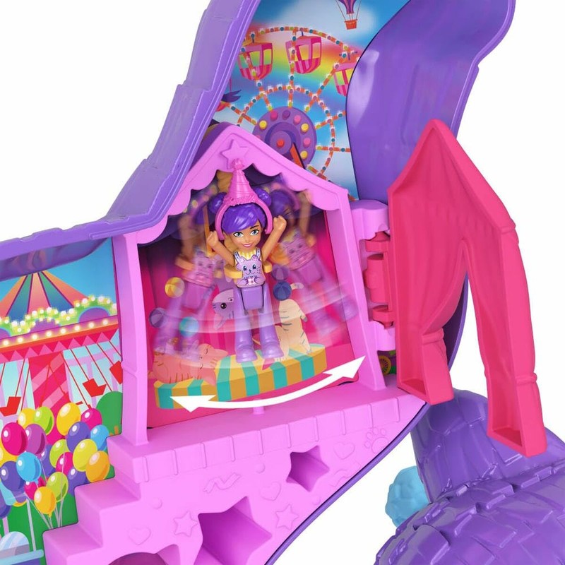 Figuras Acción Niños: Playset Polly Pocket Gatito Sorpresa