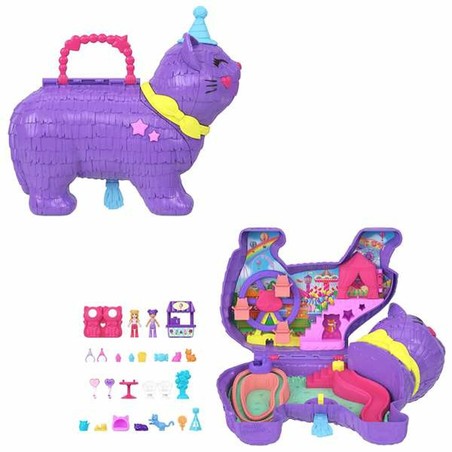 Figuras Acción Niños: Playset Polly Pocket Gatito Sorpresa