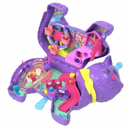 Figuras Acción Niños: Playset Polly Pocket Gatito Sorpresa