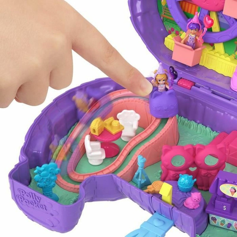 Figuras Acción Niños: Playset Polly Pocket Gatito Sorpresa