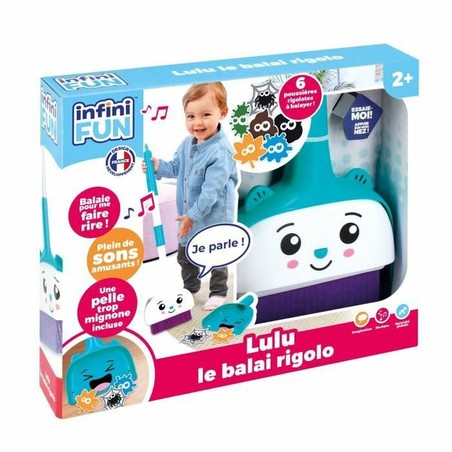 Juego Simbólico Niños InfiniFUN Lulu: Escoba Interactiva y Sonora
