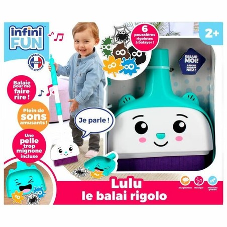 Juego Simbólico Niños InfiniFUN Lulu: Escoba Interactiva y Sonora