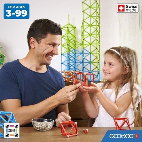 Juguetes Construcción Niños Geomag Set Bloques Creativos